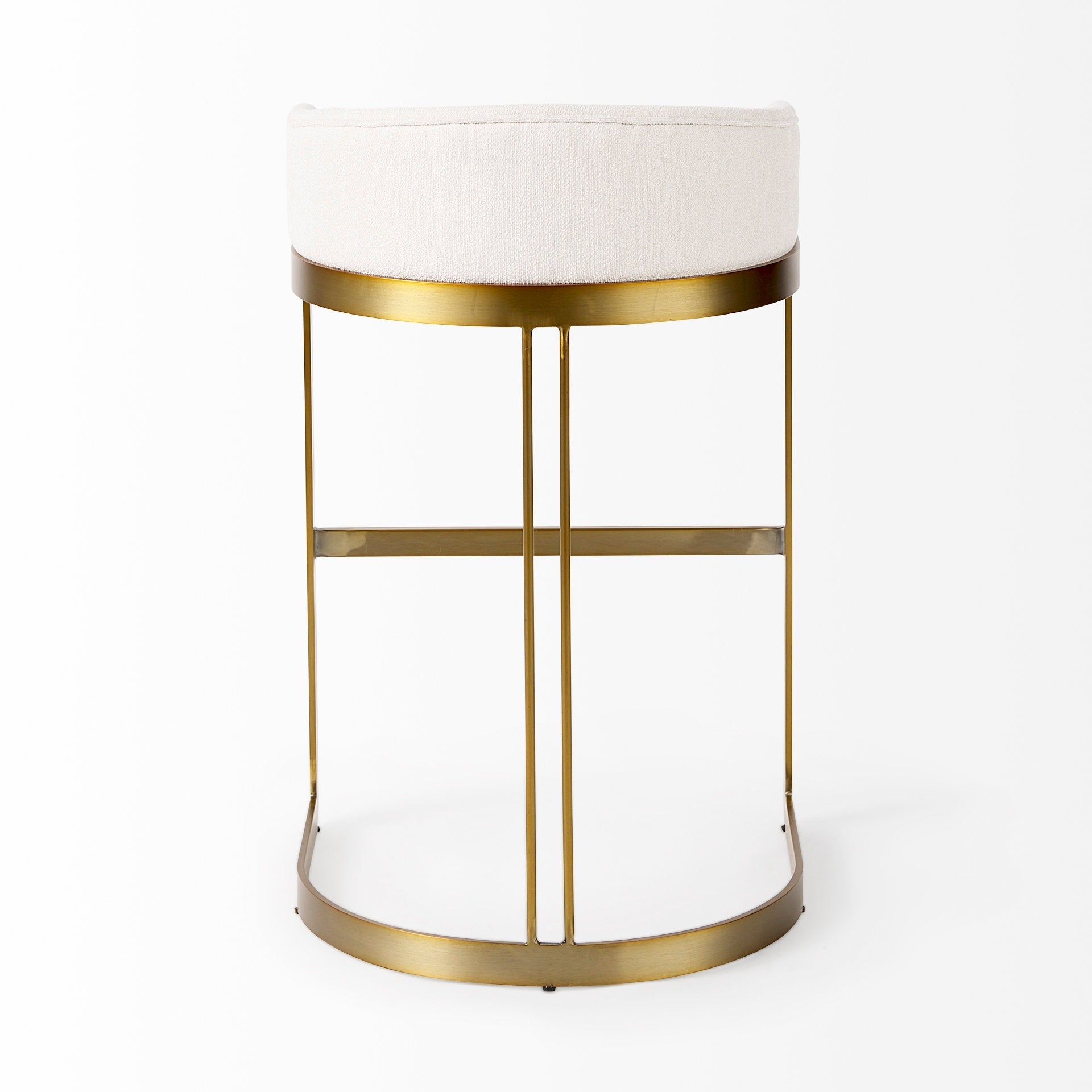 Mercana Hollyfield 20.5" x 19.7" x 32.7" Metal Stool