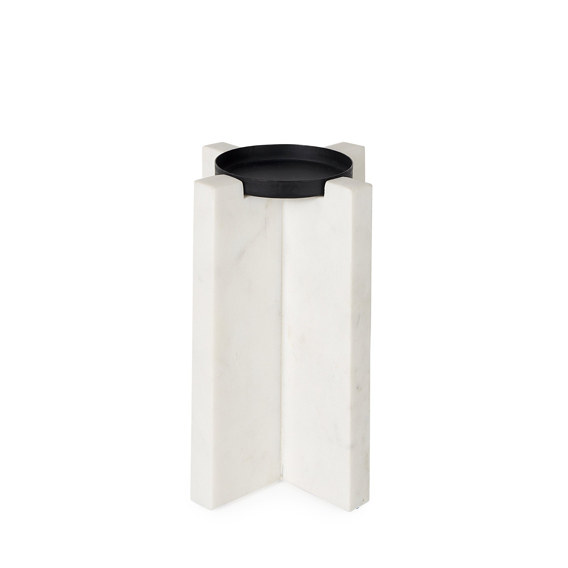 Mercana Sophia 5.5" x 3.5" x 8" Marble Candle Holder