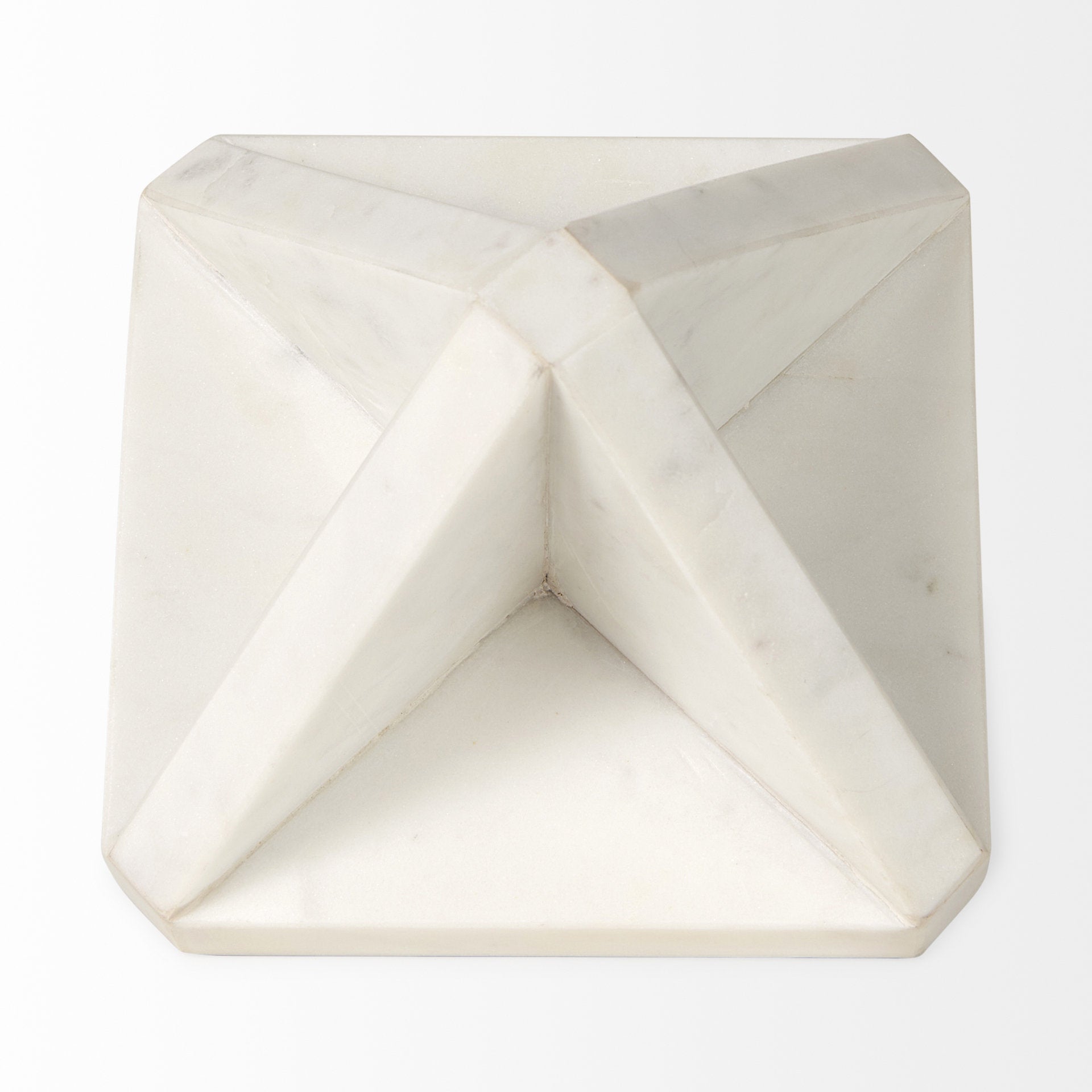 Mercana Sophia 5.5" x 5.5" x 8.5" Marble Decorative Object