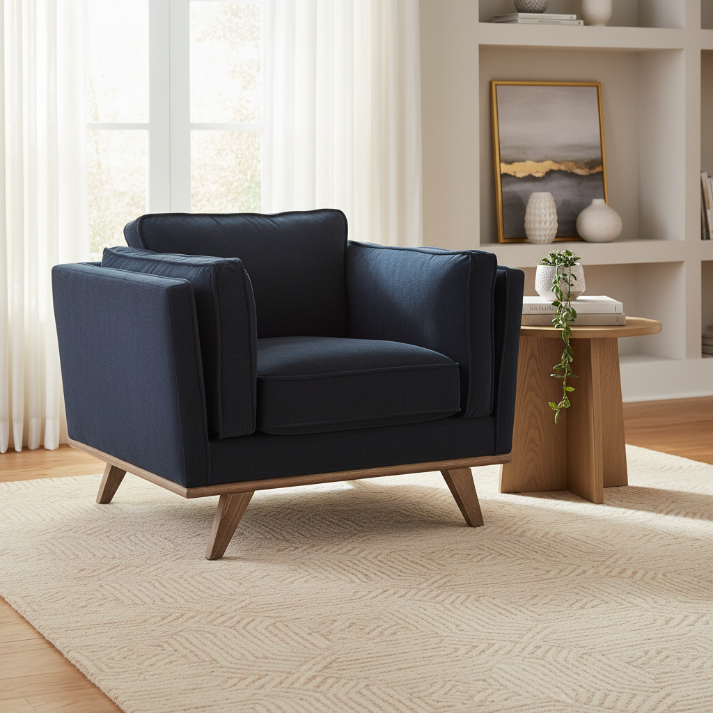 Mercana Brooks 41.7" x 34.8" x 33.5" Side Chair