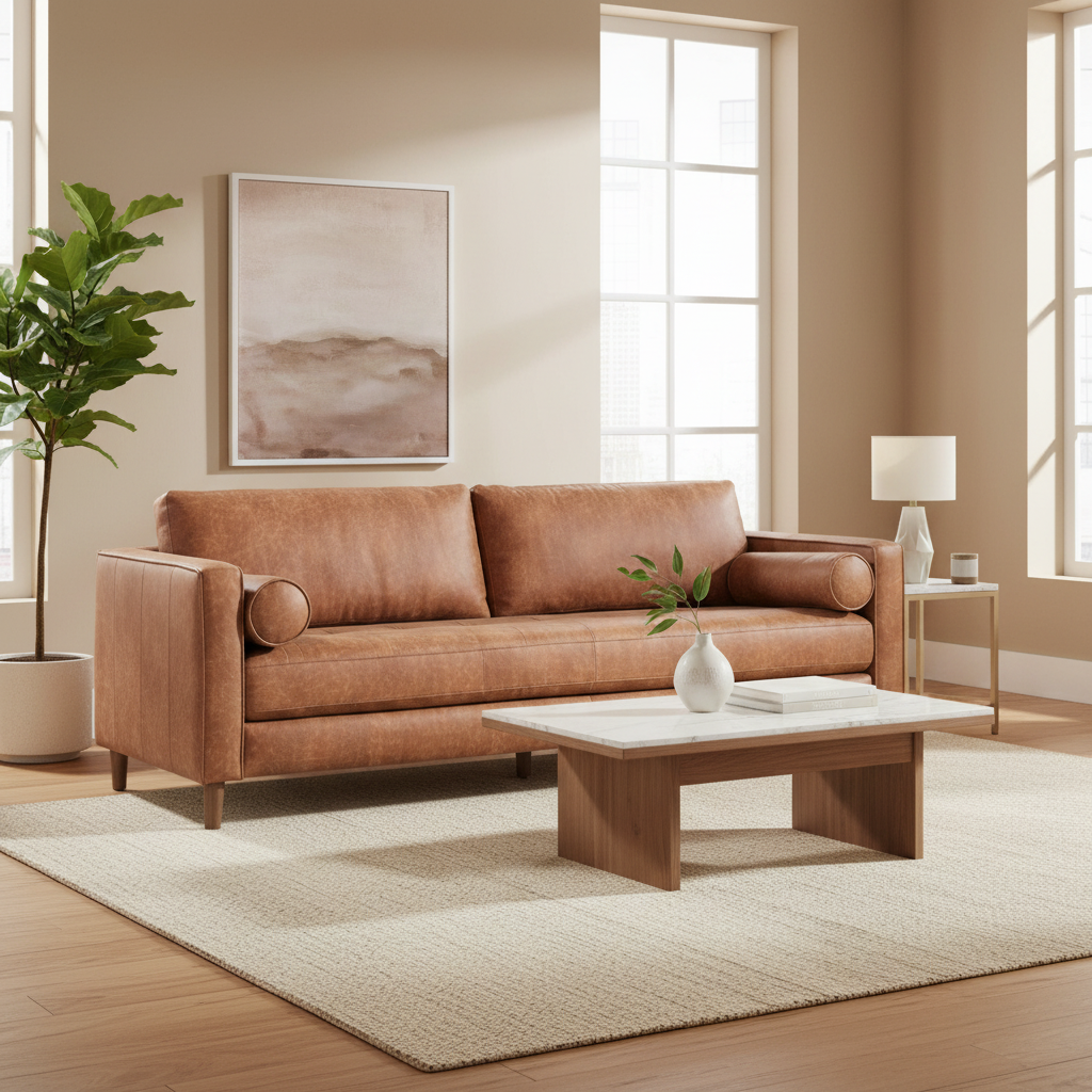 Mercana Loretta 88" x 36.2" x 33.9" Standard Sofa