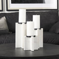 Mercana Sophia 5.5" x 3.5" x 8" Marble Candle Holder