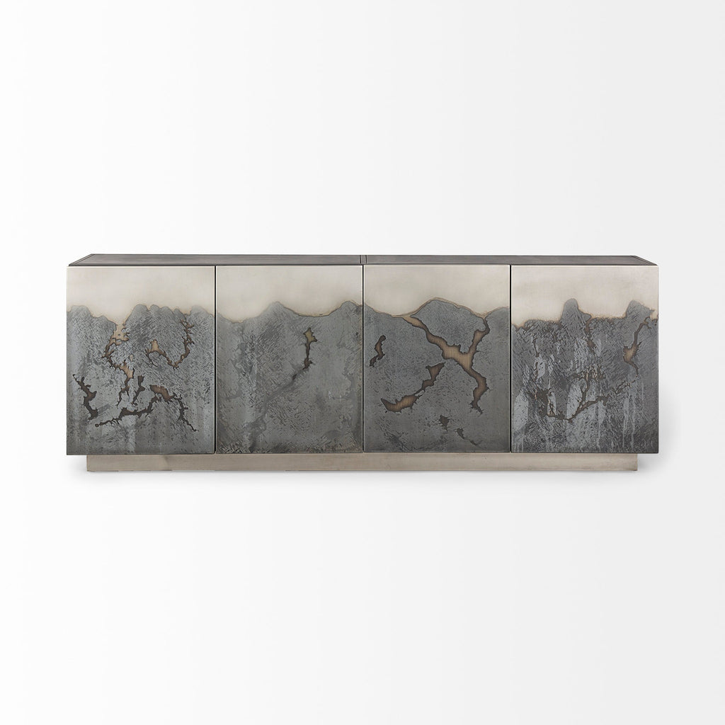 Mercana Roxdale 82" x 18" x 29" Iron Sideboard
