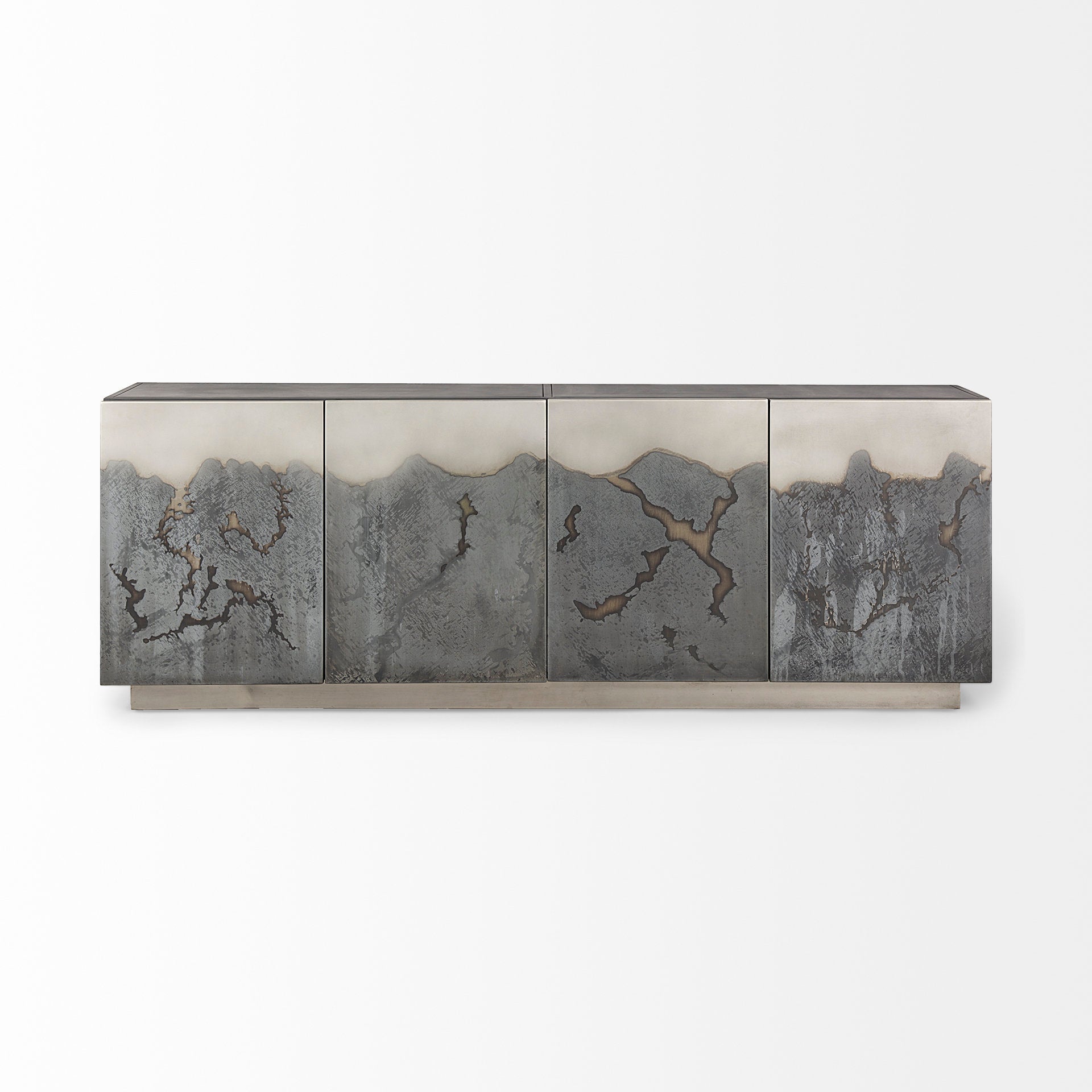 Mercana Roxdale 82" x 18" x 29" Iron Sideboard