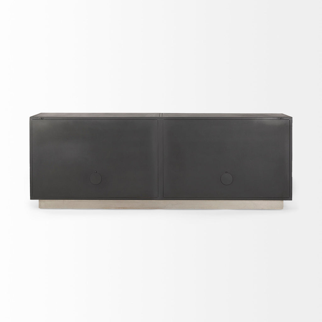 Mercana Roxdale 82" x 18" x 29" Iron Sideboard