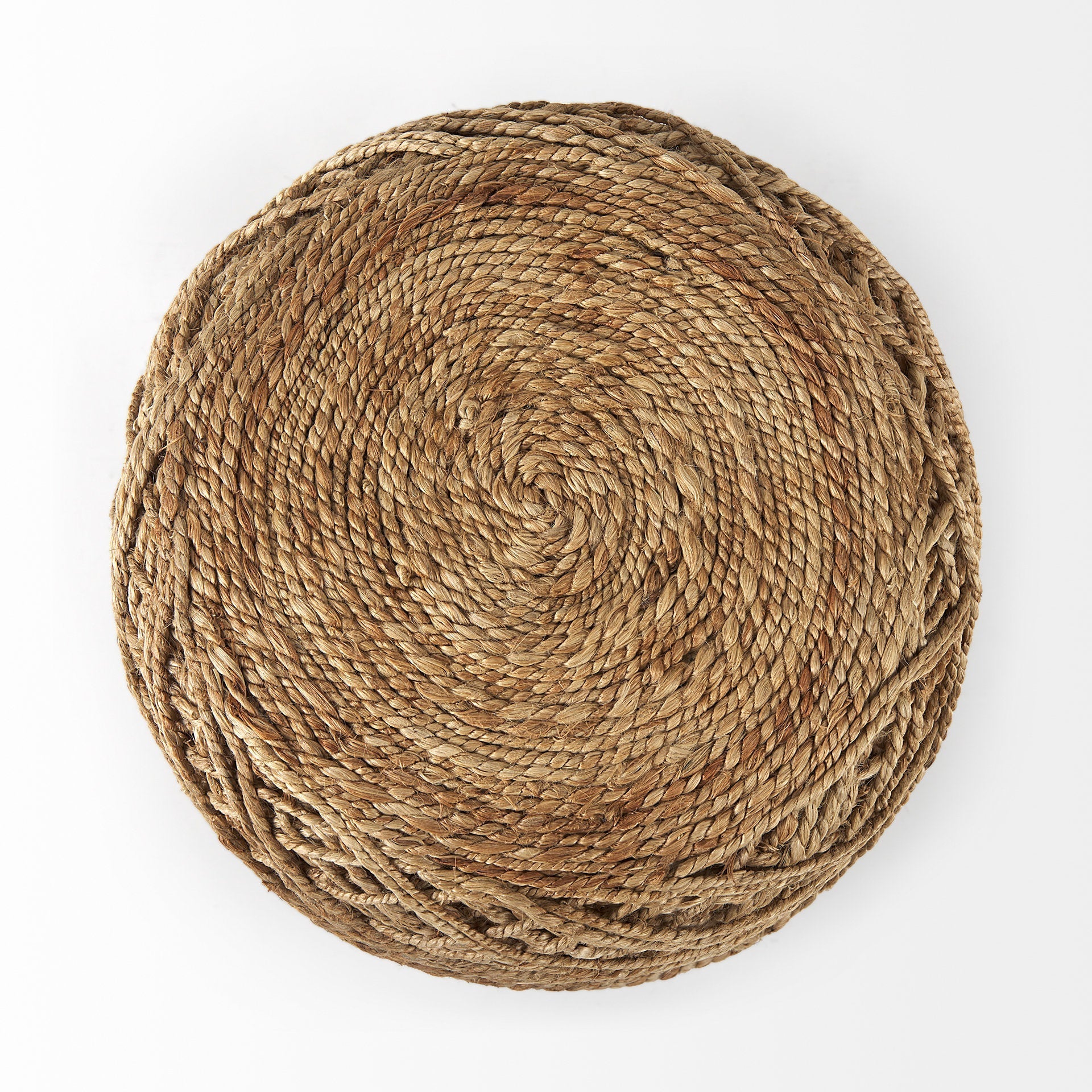 Mercana Allium 15.8" x 15.8" x 17.8" Jute Pouf