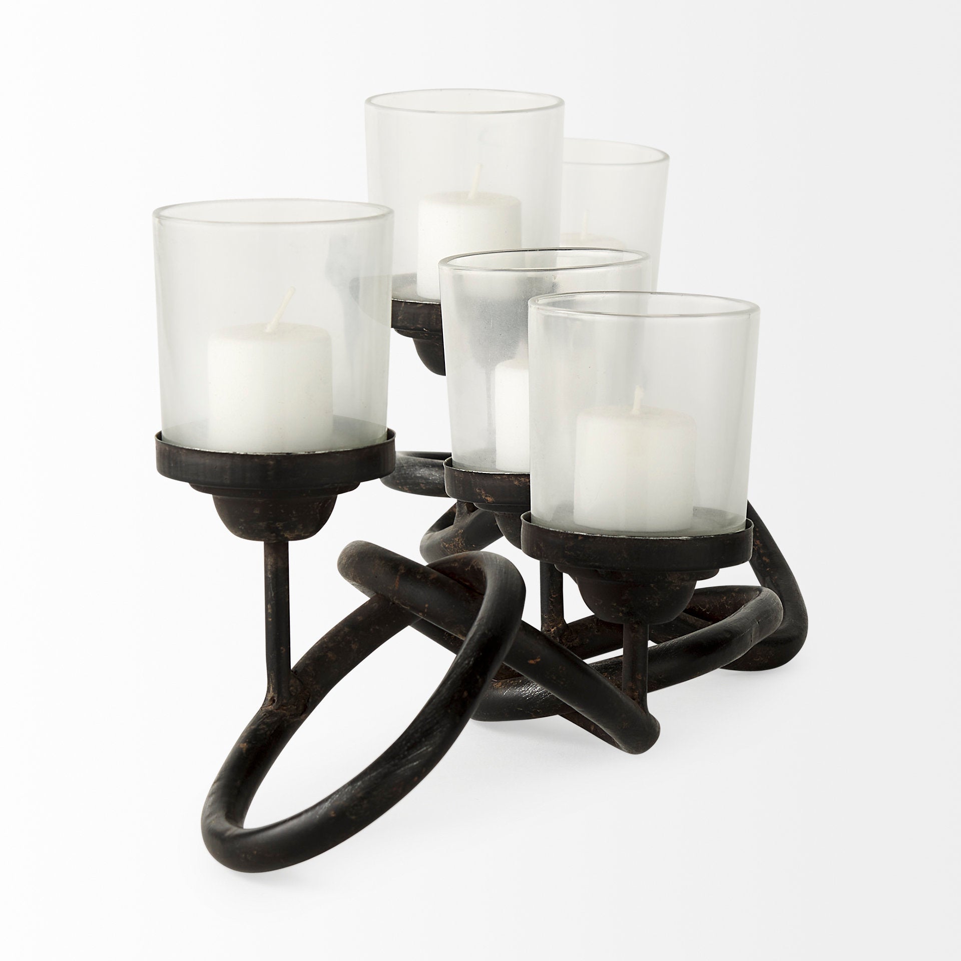 Mercana Quito 7.7" x 28" x 4.7" Candle Holder