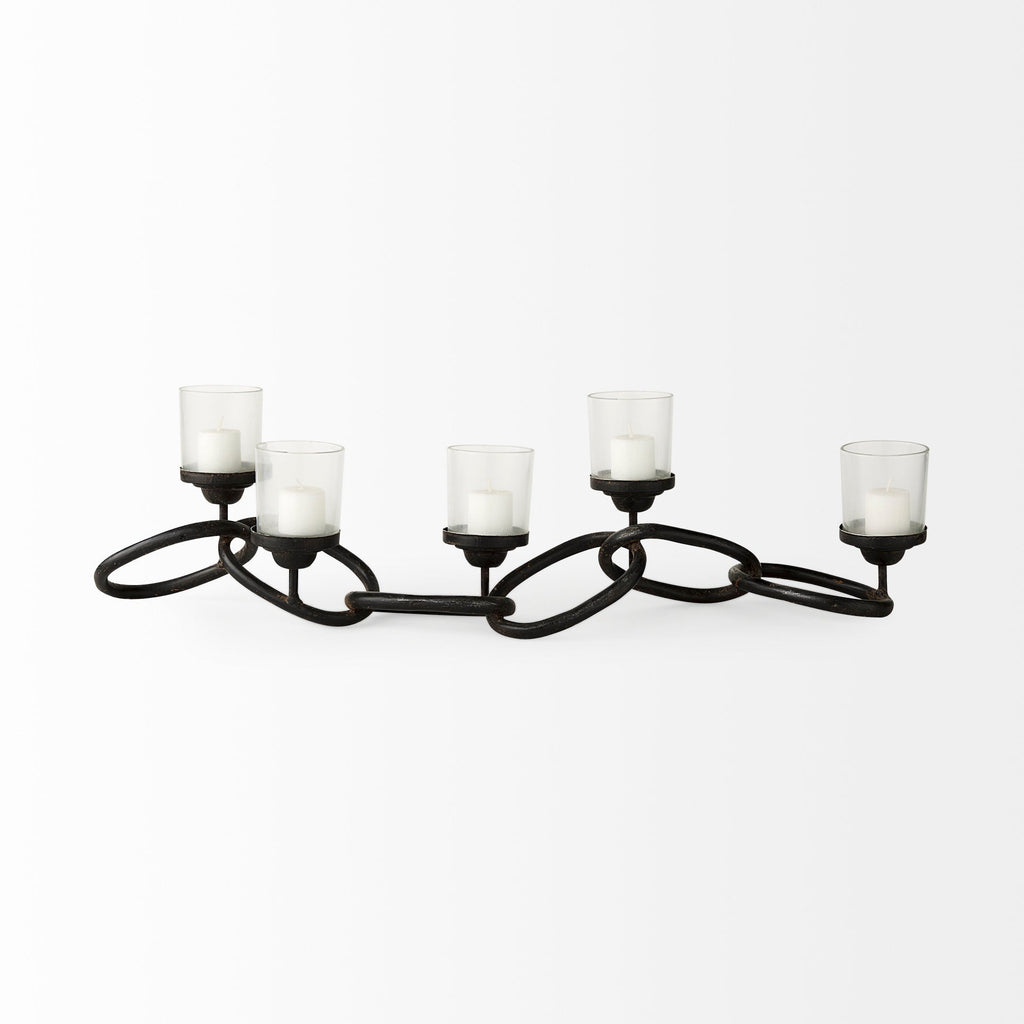 Mercana Quito 7.7" x 28" x 4.7" Candle Holder