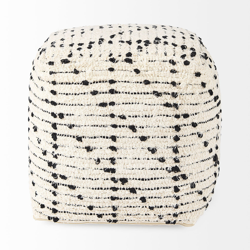 Mercana Aaohi 16" x 16" x 16" Pouf