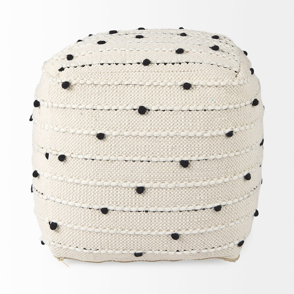 Mercana Amaira 16" x 16" x 16" Pouf
