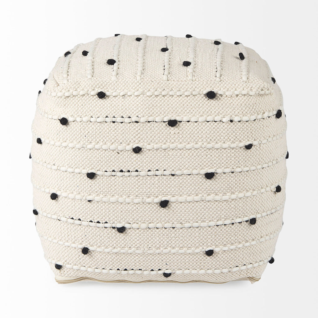 Mercana Amaira 16" x 16" x 16" Pouf