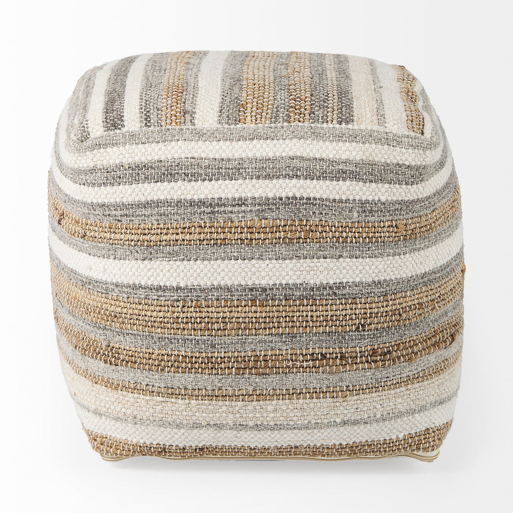 Mercana Aahana 16" x 16" x 16" Pouf
