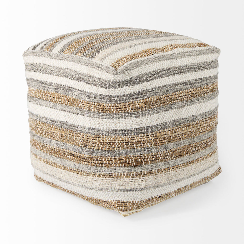Mercana Aahana 16" x 16" x 16" Pouf