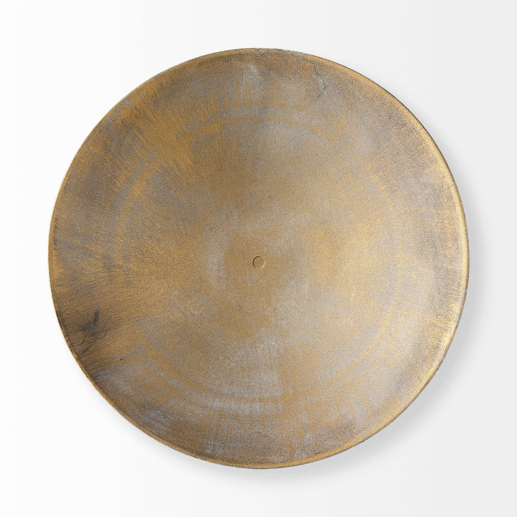 Mercana Chadwick 12.8" x 12.8" x 7" Metal Bowl