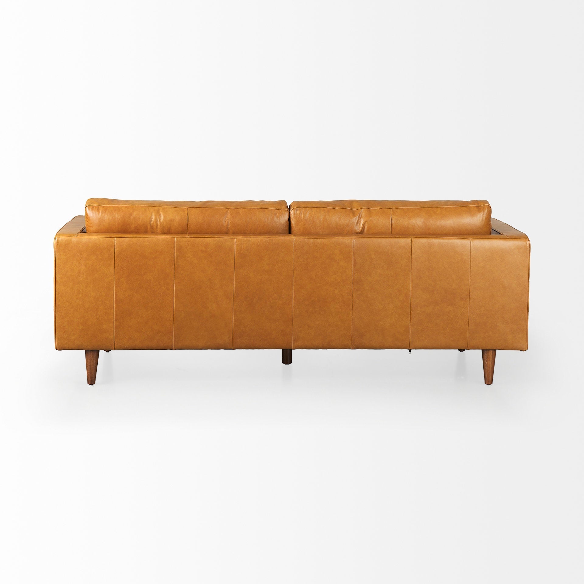 Mercana Svend 87.8" x 37.8" x 34.6" Genuine Leather Standard Sofa