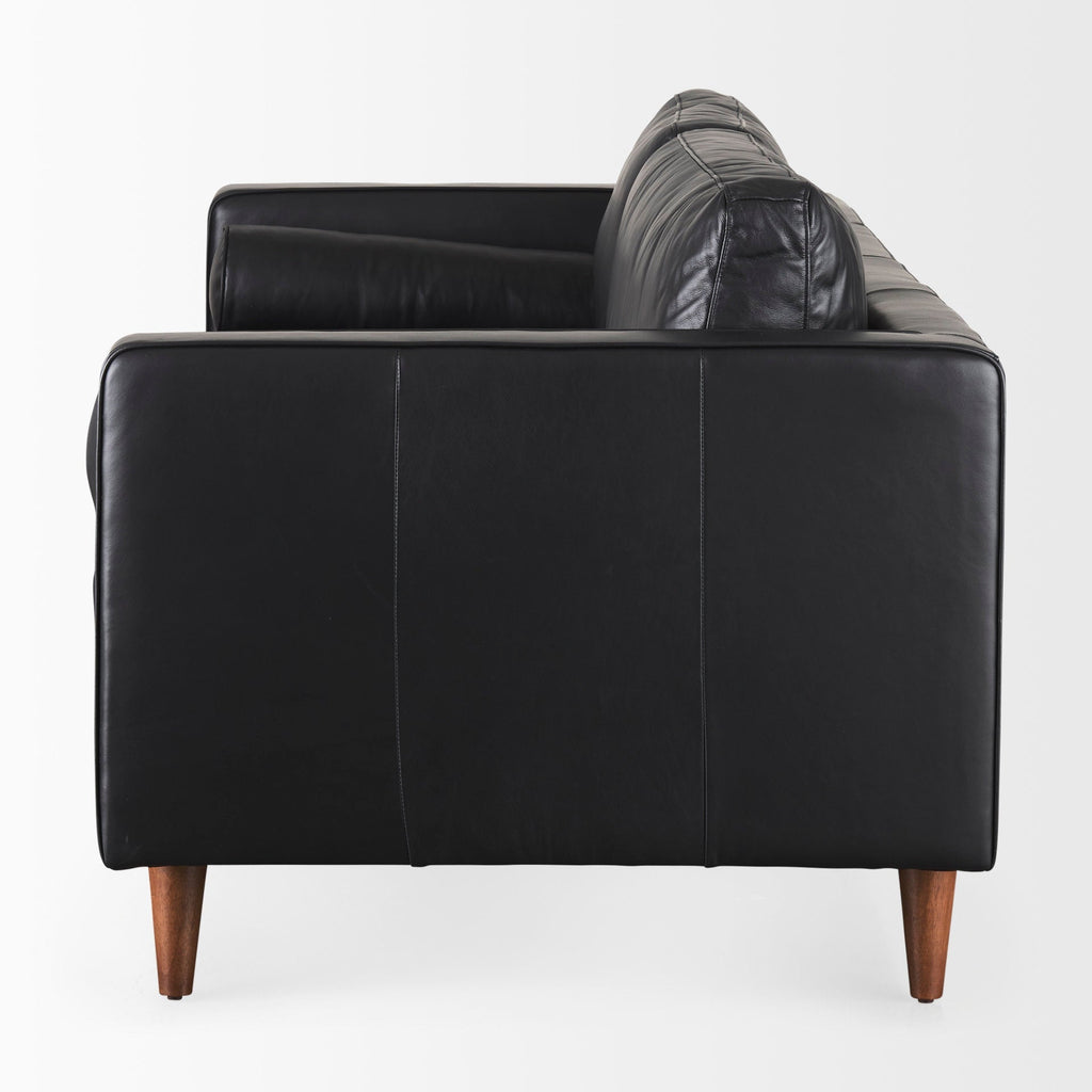 Mercana Svend 88" x 38" x 34" Genuine Leather Standard Sofa