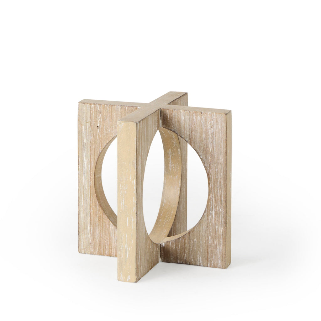 Mercana Cambie 5.7" x 5.7" x 5.7" Solid Wood Decorative Object