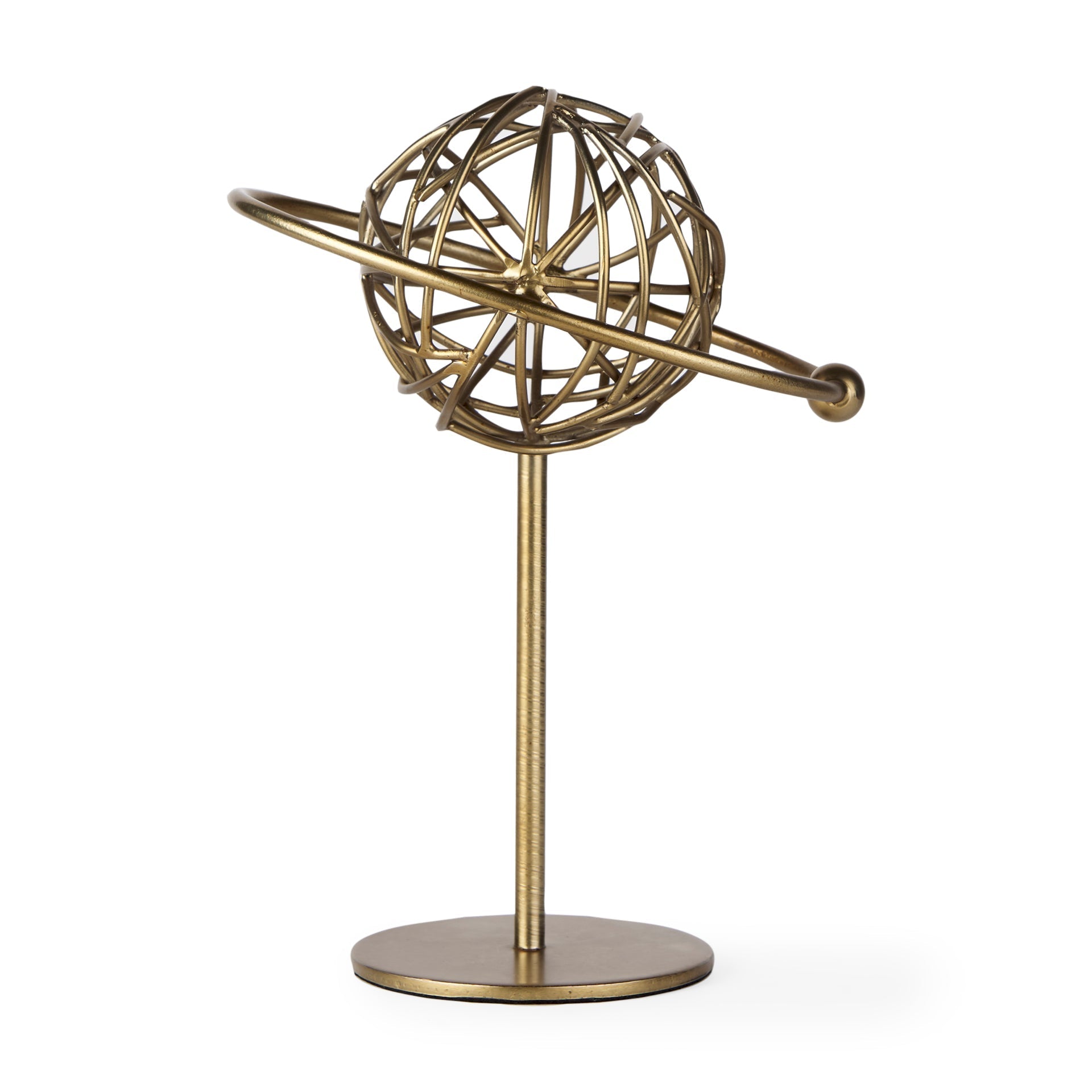 Mercana Atlas 10" x 8" x 12" Metal Decorative Object