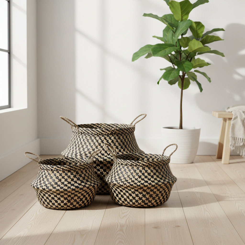 Mercana Gaia 17.7" x 17.7" x 20.5" Basket