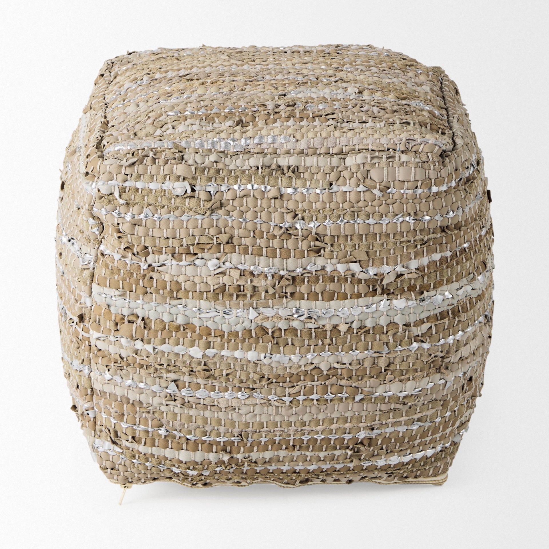 Mercana Aadhya 16" x 16" x 16" Pouf