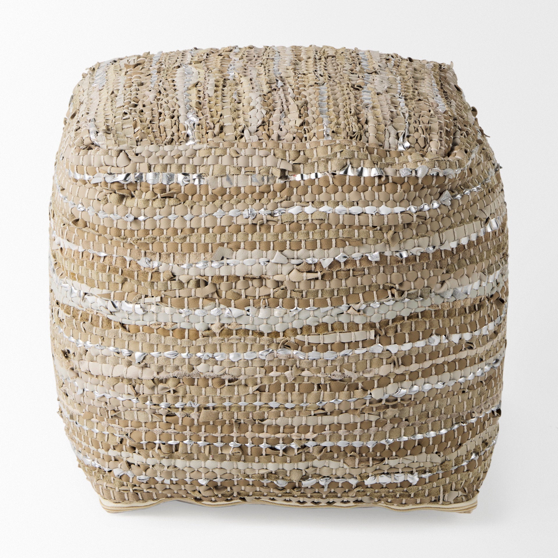 Mercana Aadhya 16" x 16" x 16" Pouf
