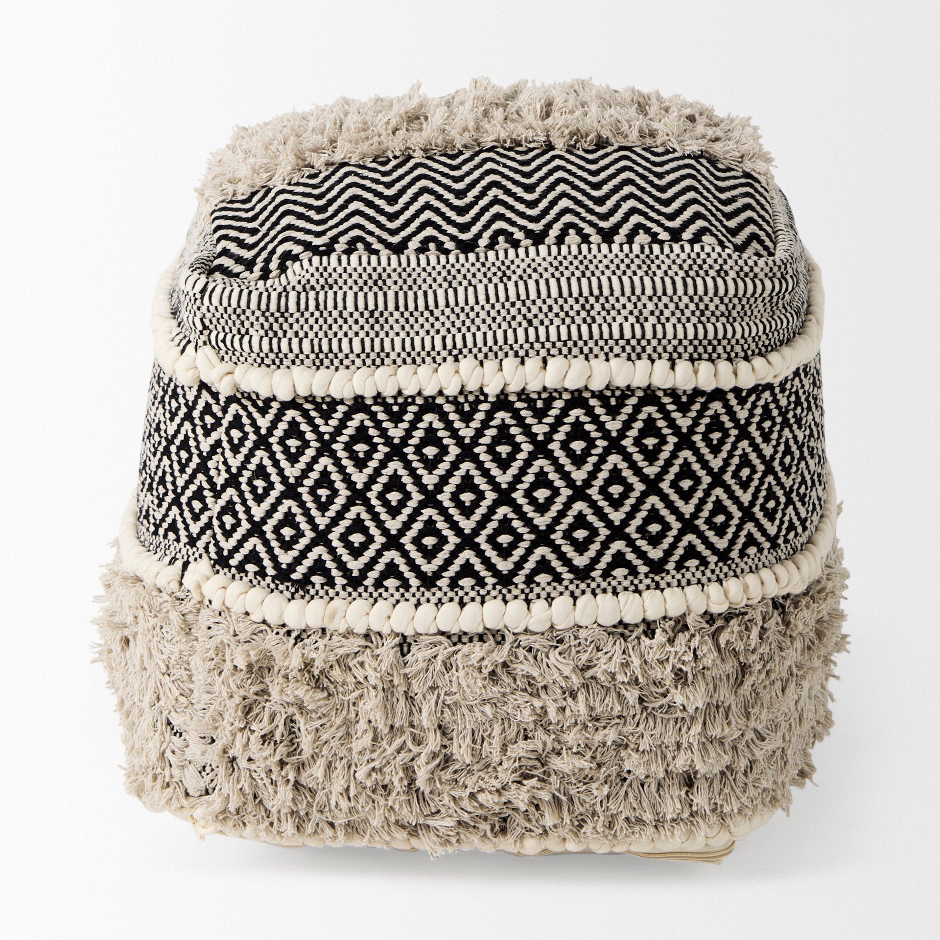 Mercana Darika 16" x 16" x 16" Pouf