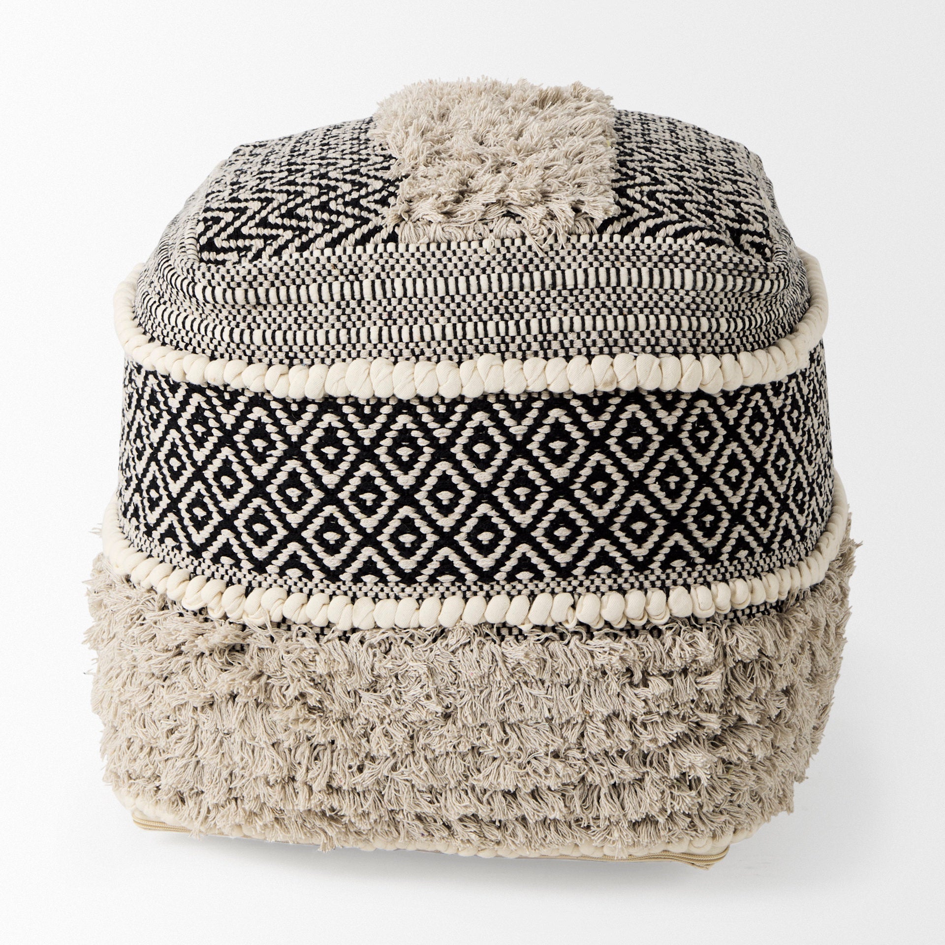Mercana Darika 16" x 16" x 16" Pouf