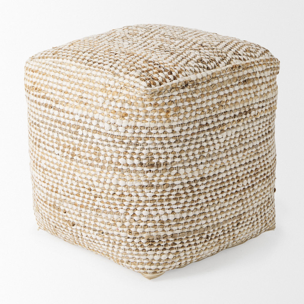 Mercana Ekani 16" x 16" x 16" Pouf