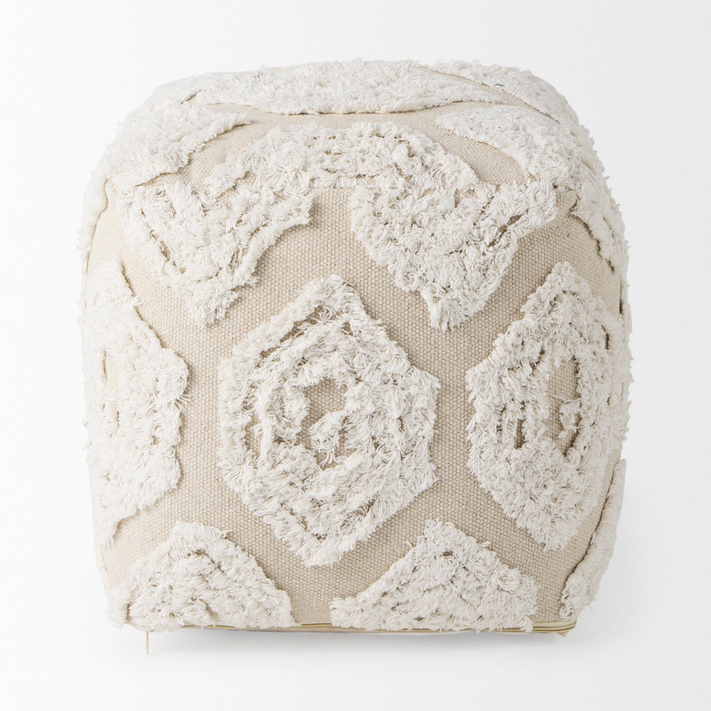 Mercana Ekanta 16" x 16" x 16" Pouf