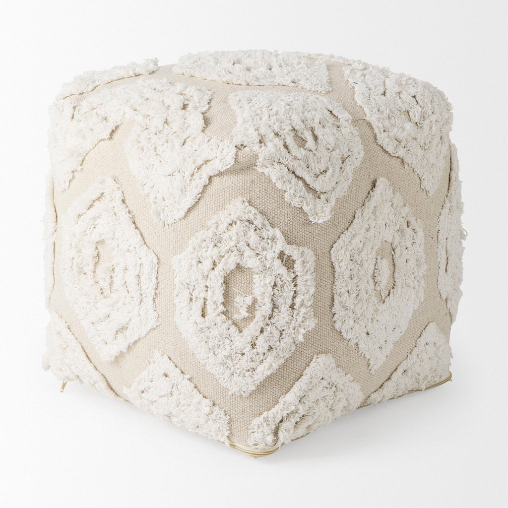 Mercana Ekanta 16" x 16" x 16" Pouf