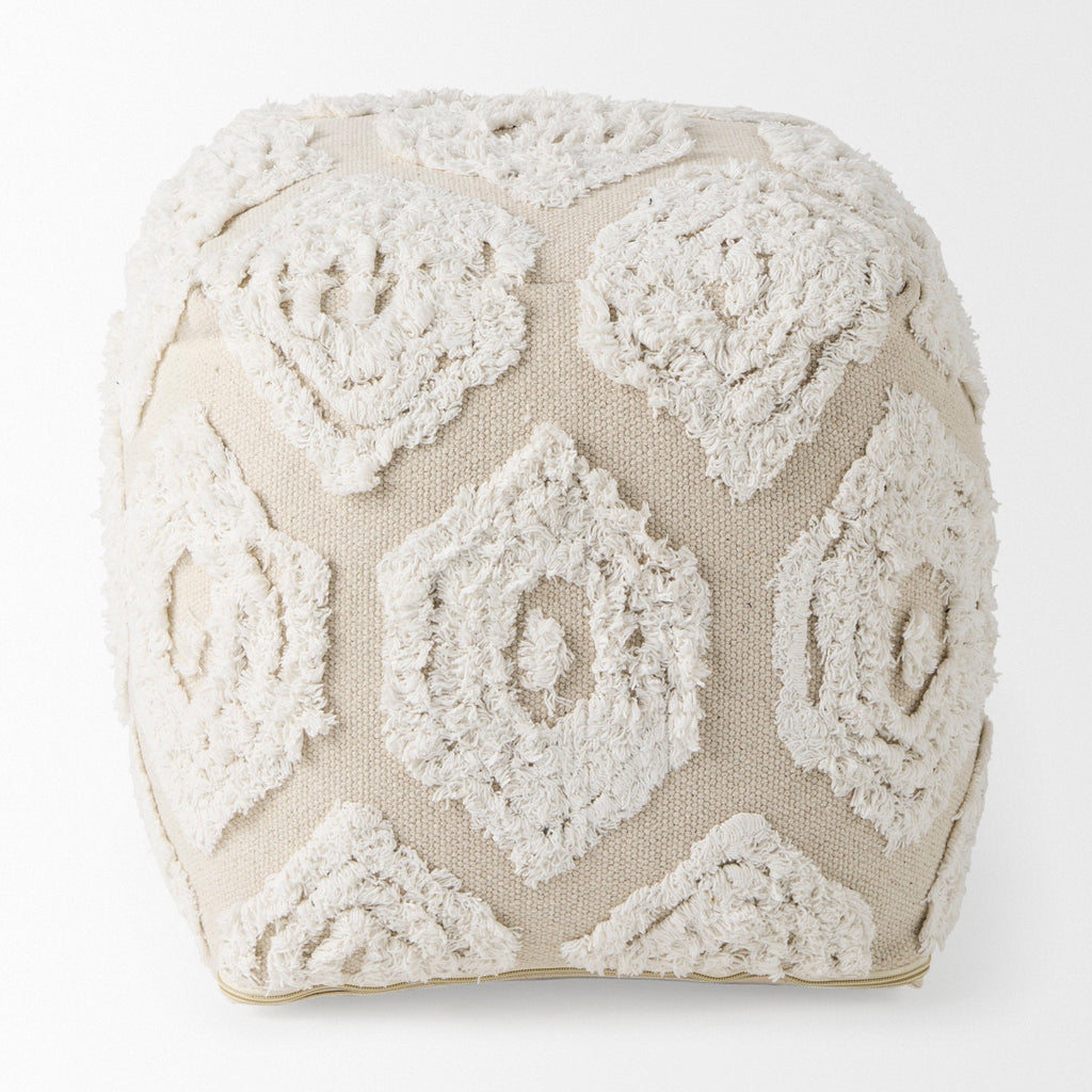 Mercana Ekanta 16" x 16" x 16" Pouf