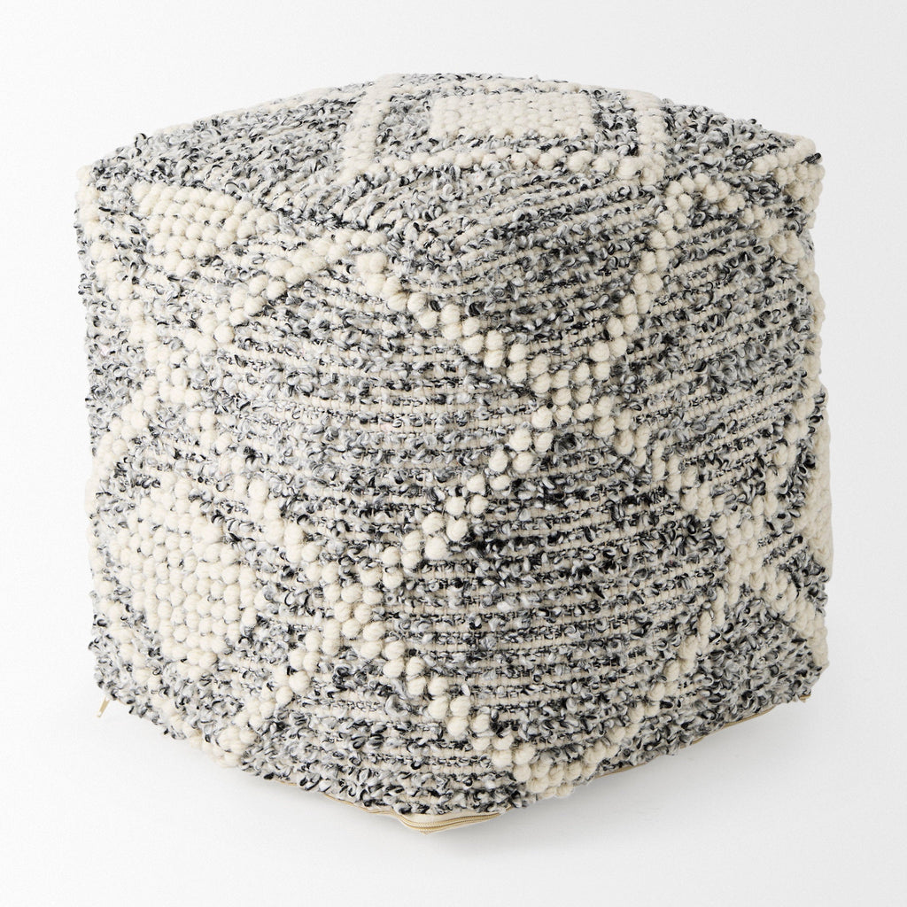 Mercana Ekiya 16" x 16" x 16" Pouf