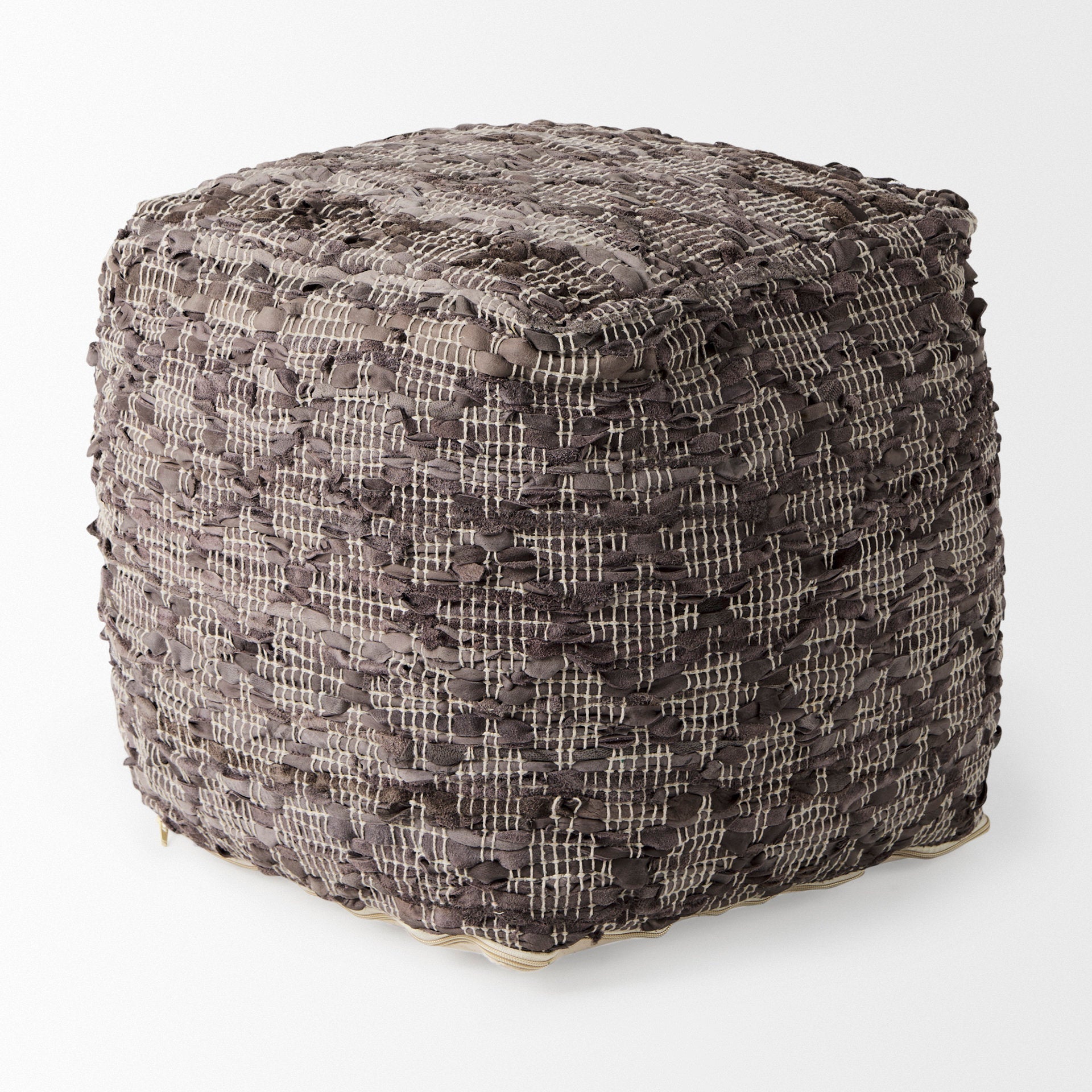 Mercana Falguni 16" x 16" x 16" Pouf