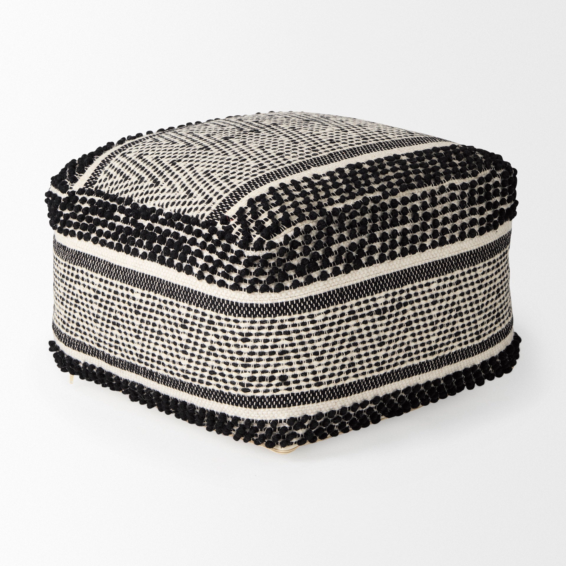Mercana Garima 22" x 22" x 14" Pouf