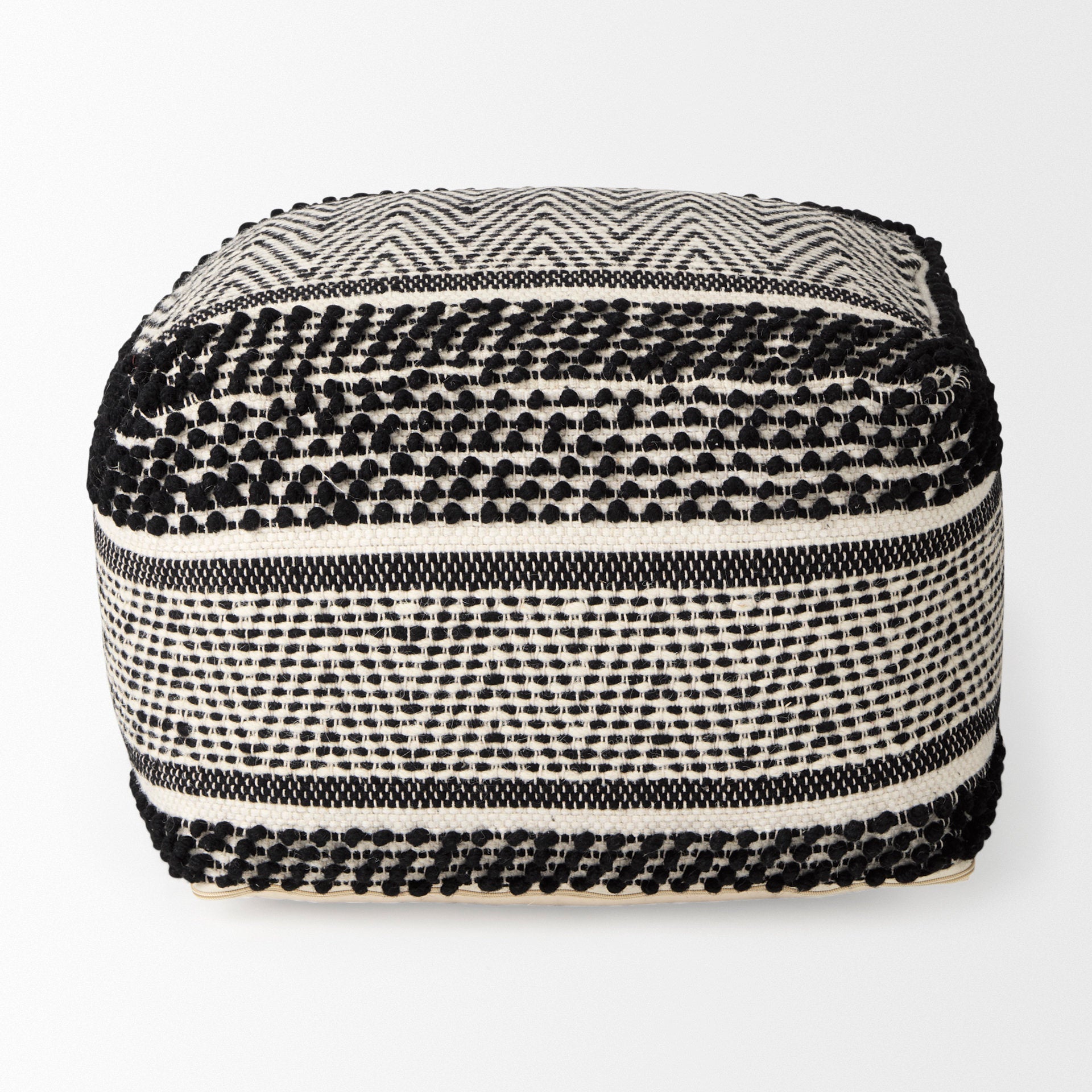 Mercana Garima 22" x 22" x 14" Pouf
