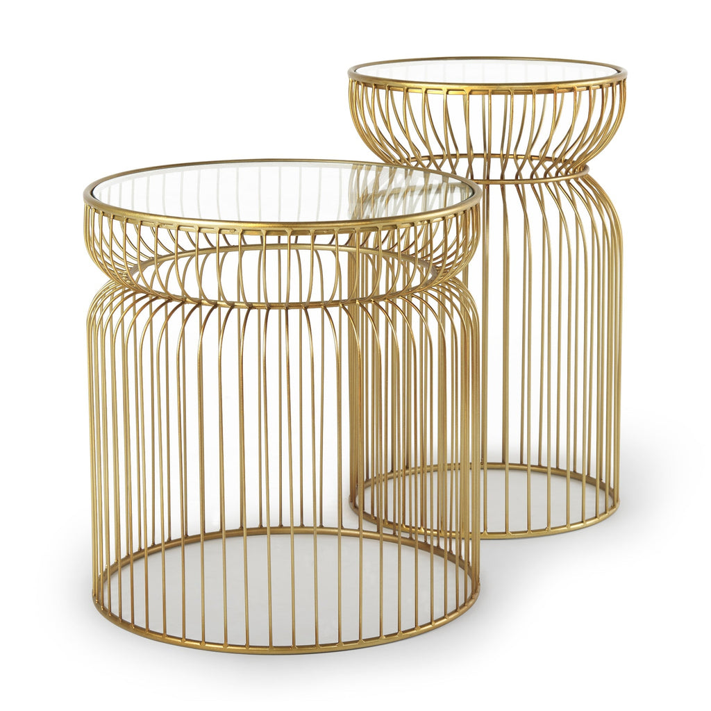 Mercana Shani 30.7" x 18.9" x 20.1" Side Table