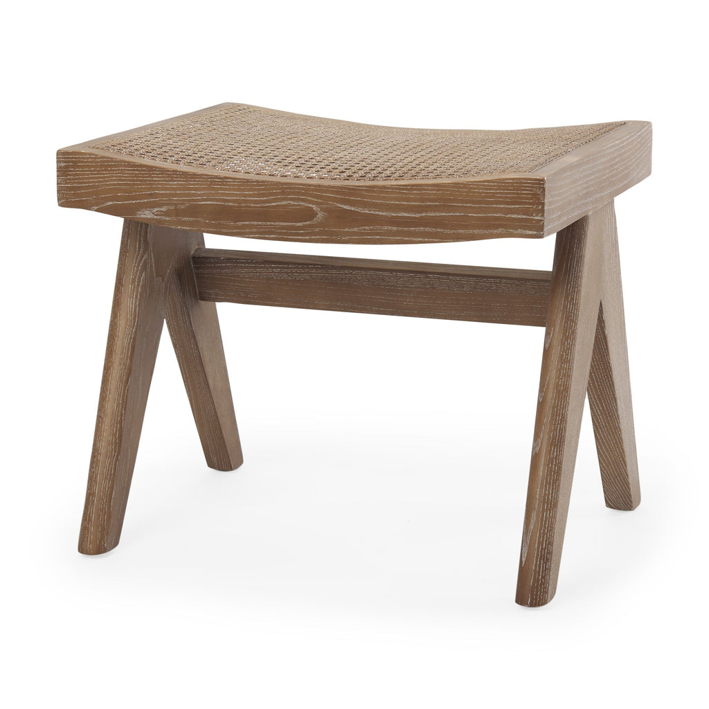 Mercana Arvin 21.7" x 17.7" x 18.1" Solid Wood Bench