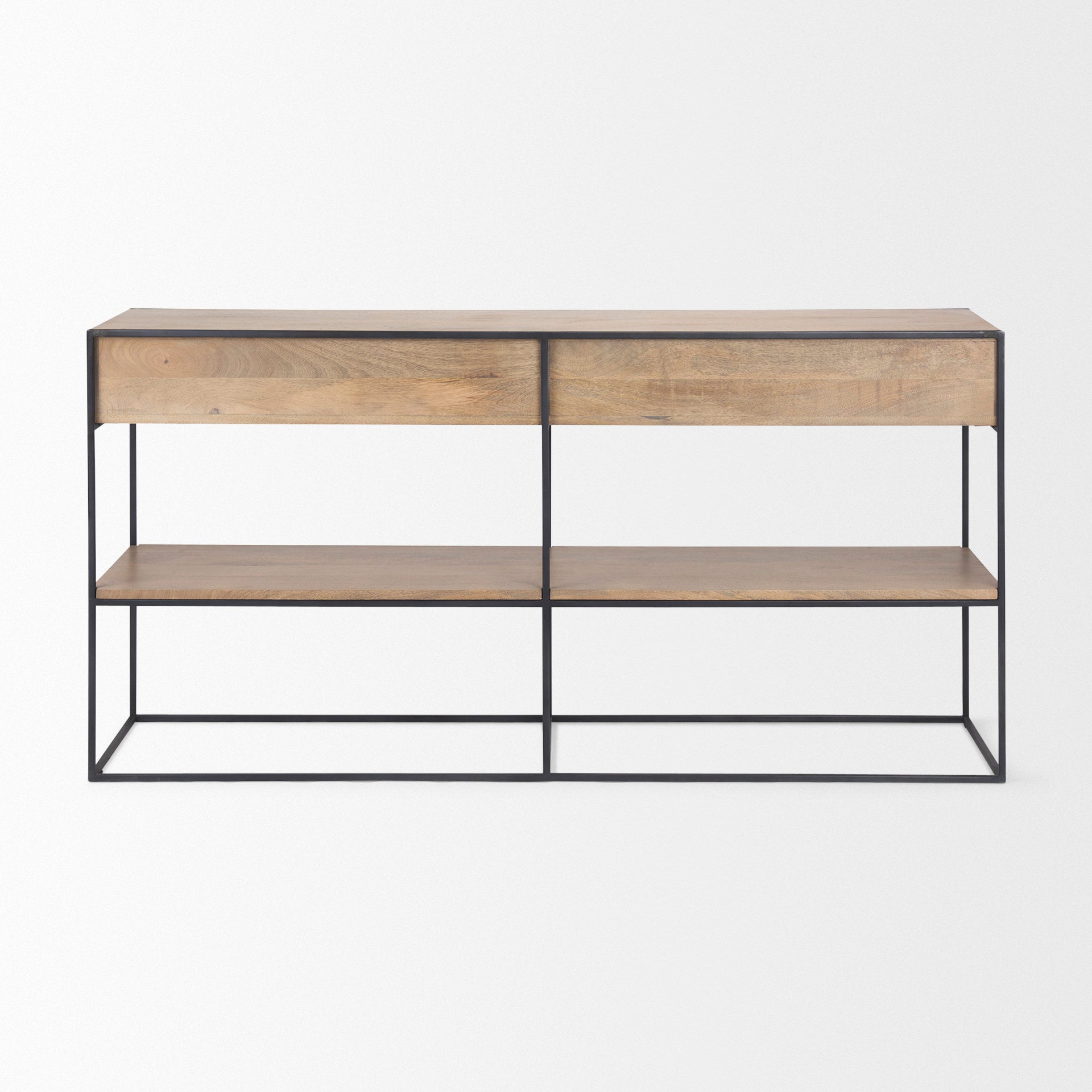 Mercana Morris 63" x 15" x 31" Iron Console Table