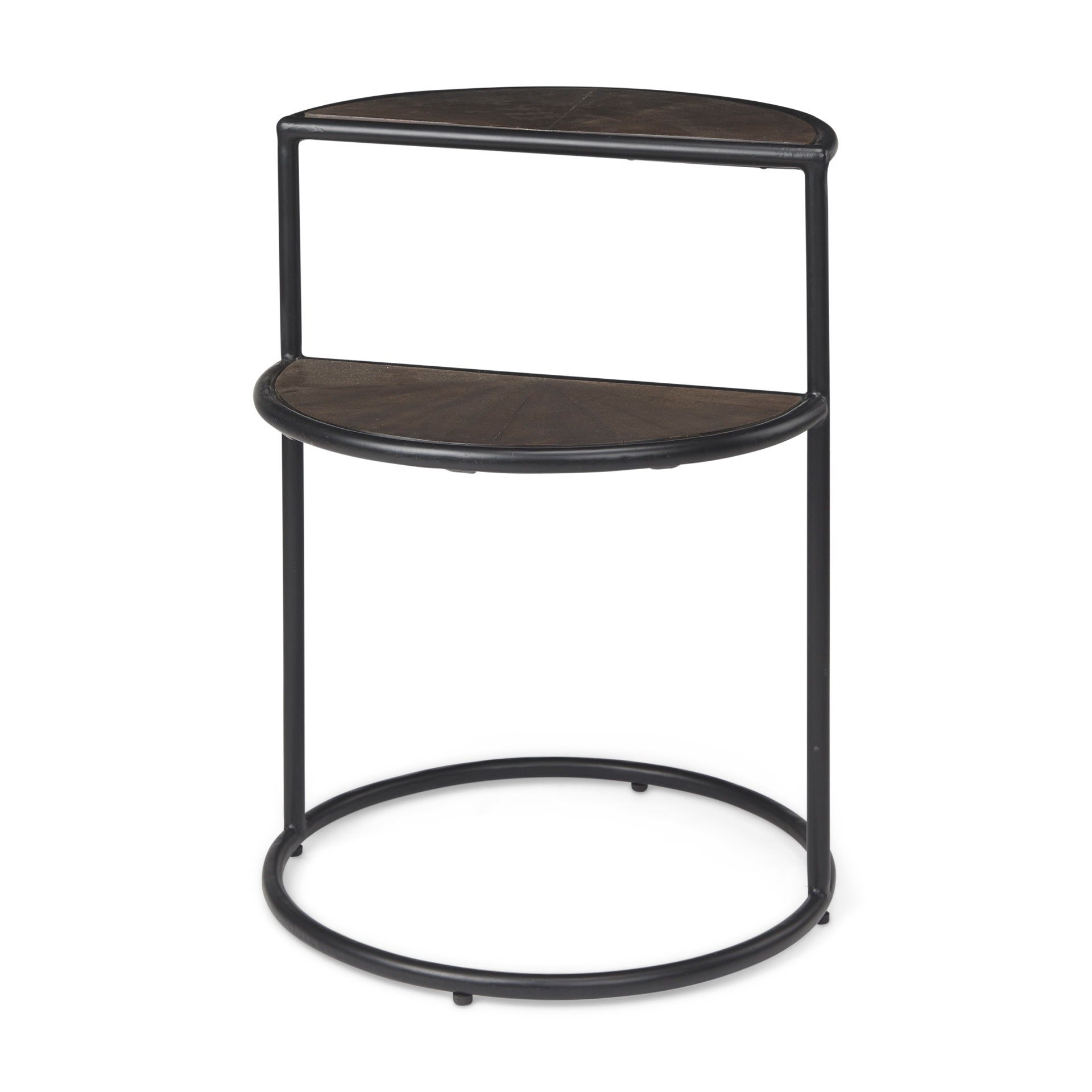 Mercana Arlo 18.8" x 18.8" x 24.4" Metal Side Table
