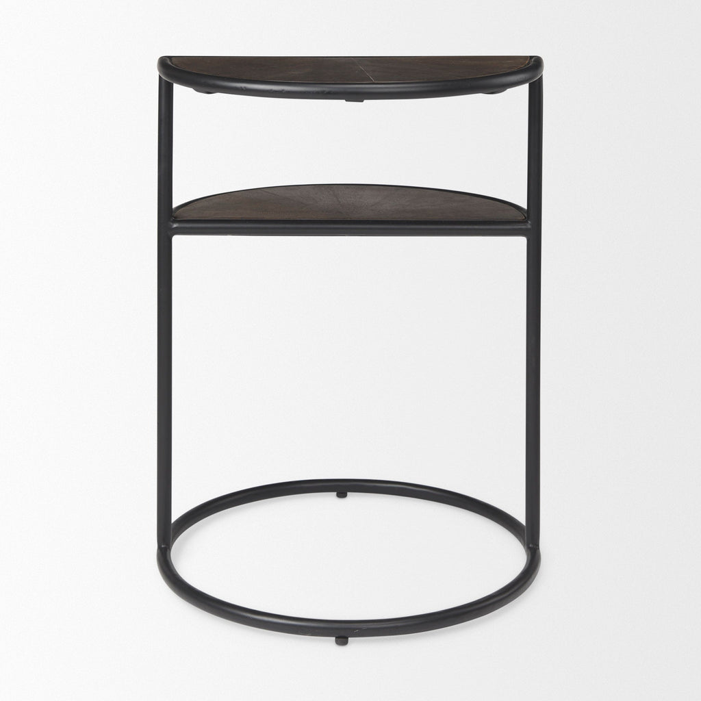 Mercana Arlo 18.8" x 18.8" x 24.4" Metal Side Table