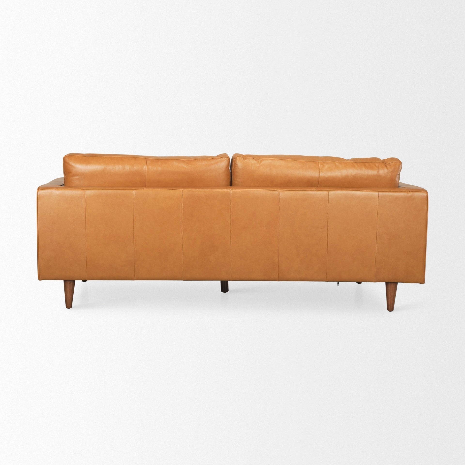 Mercana Elton 87.8" x 37.8" x 34.6" Genuine Leather Standard Sofa