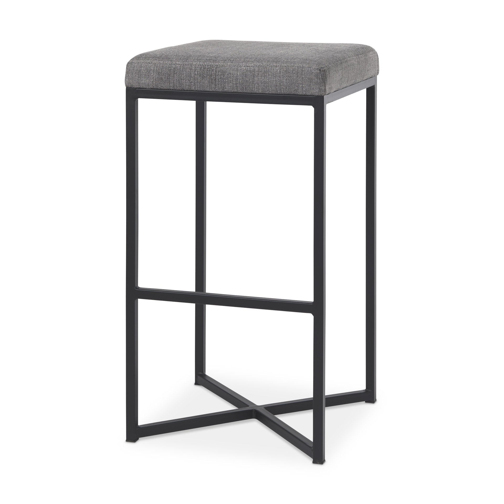 Mercana Frodo 16.5" x 16.5" x 30.3" Fabric Stool