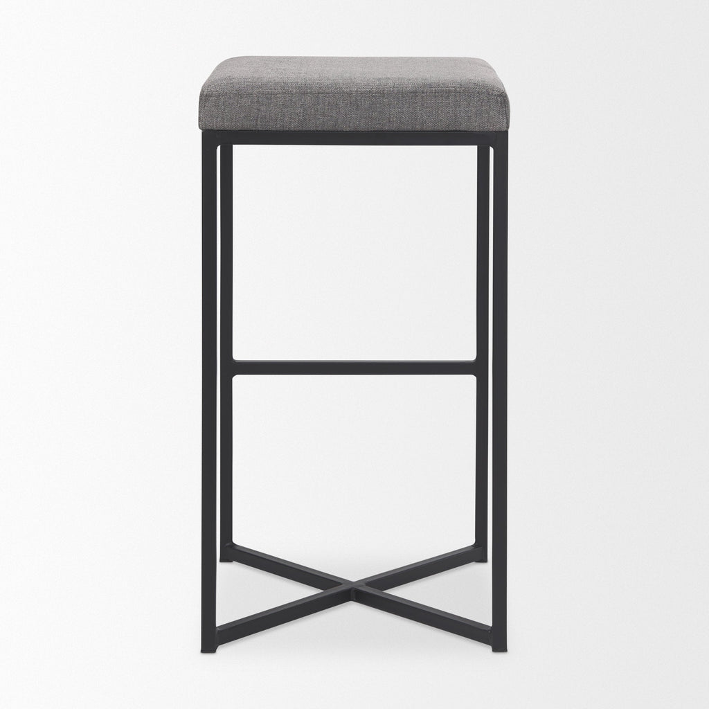 Mercana Frodo 16.5" x 16.5" x 30.3" Fabric Stool