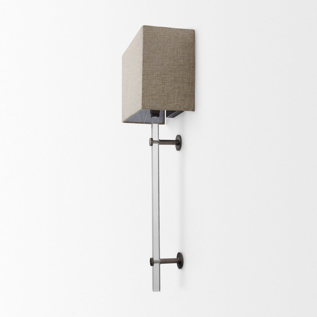 Mercana Kinsley 12" x 12" x 29.5" Wall Sconce