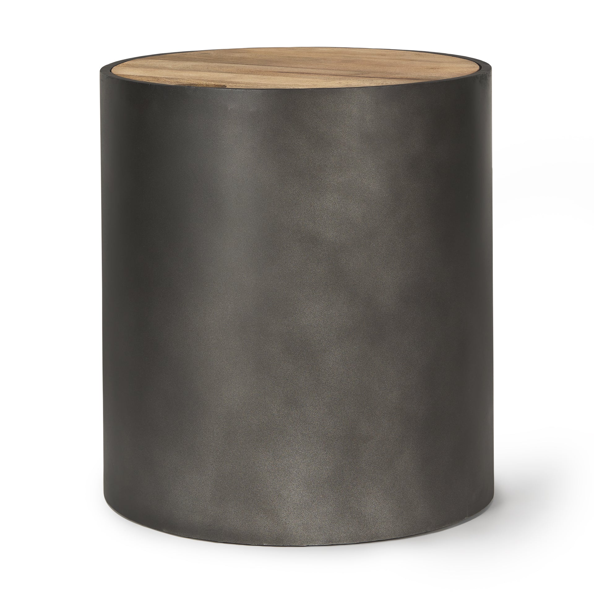 Mercana Eclipse 20" x 20" x 22.1" Solid Wood Side Table