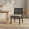 Mercana Wynn 20.5" x 24.6" x 34.1" Solid Wood Dining Chair (Set of 2)