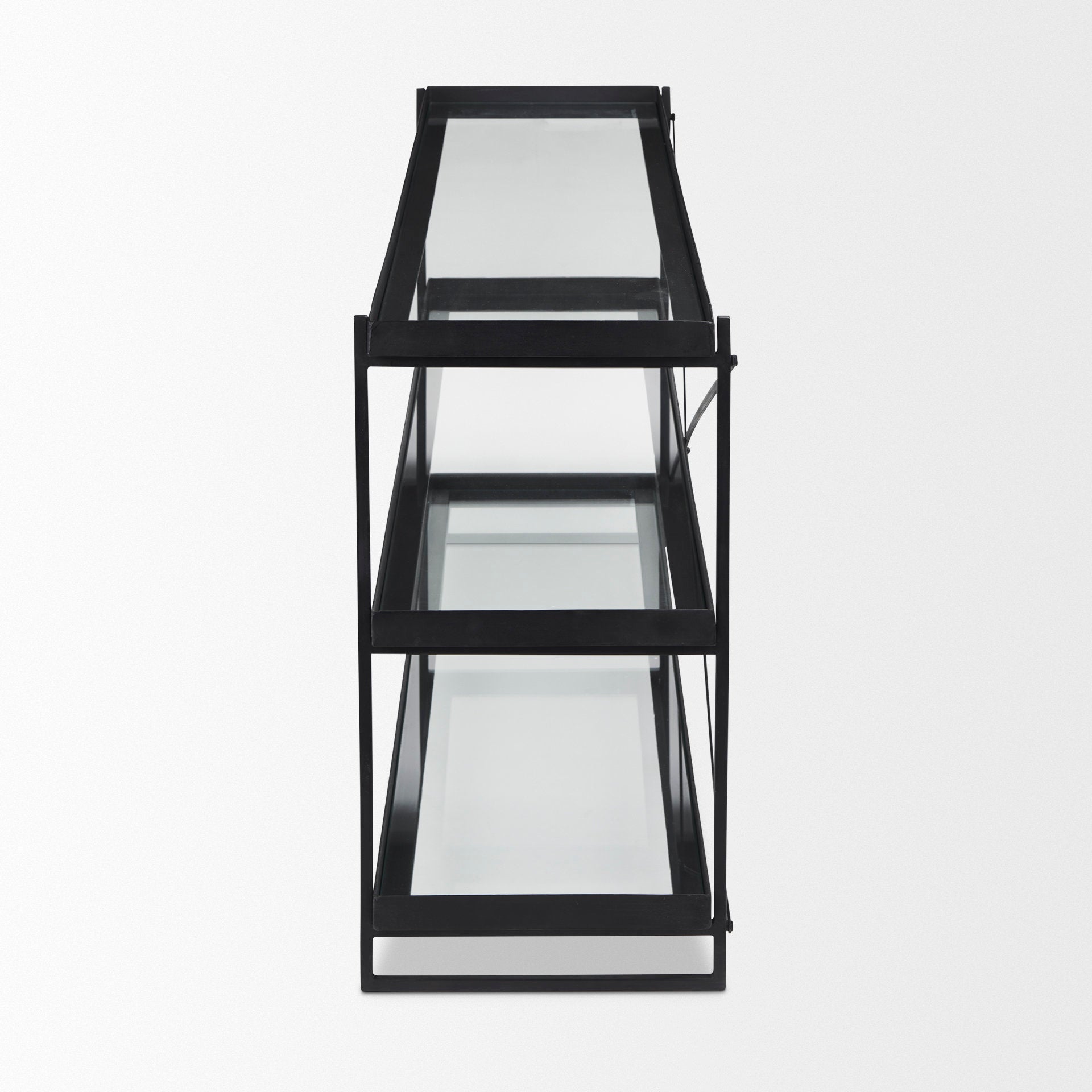 Mercana Trey 72" x 16.3" x 30" Iron Console Table