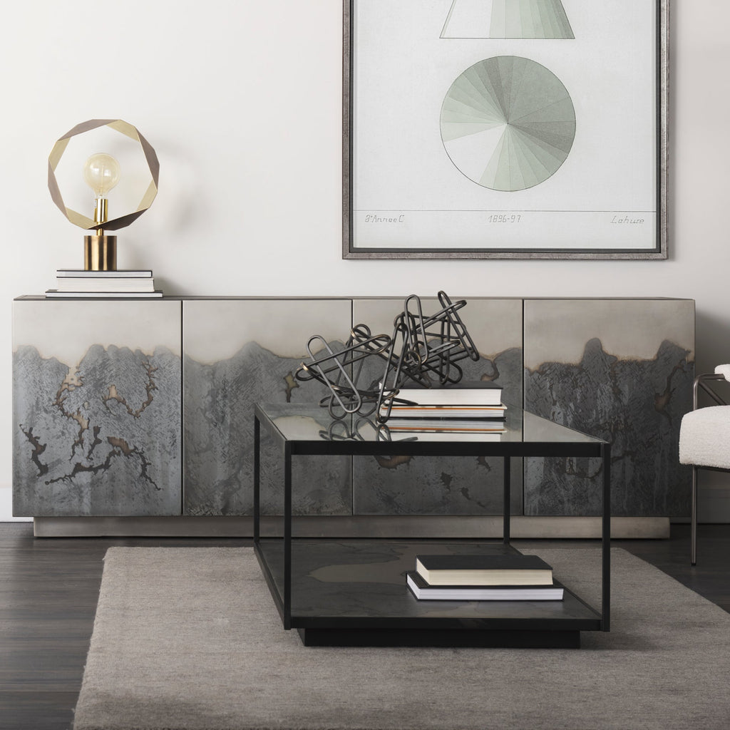 Mercana Roxdale 82" x 18" x 29" Iron Sideboard