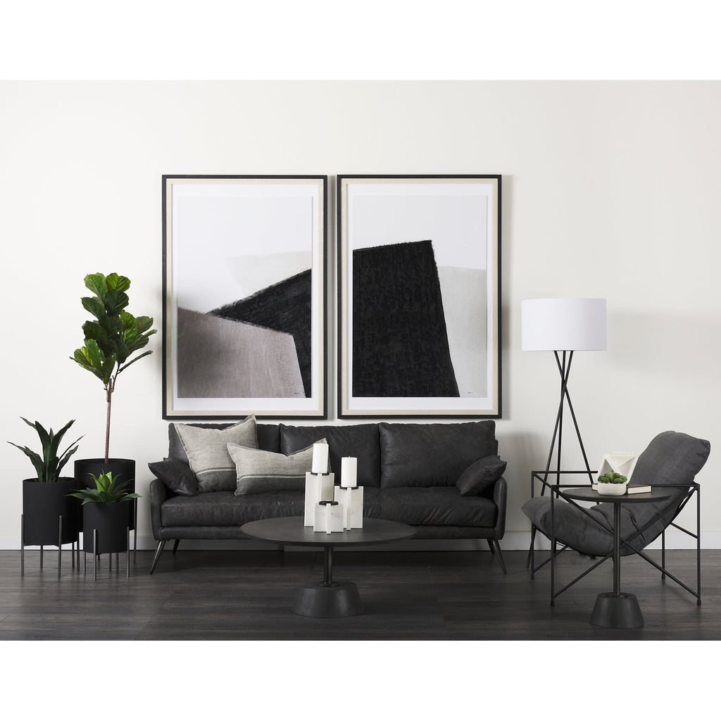 Mercana Maxwell 34" x 34" x 16" Solid Wood Coffee Table