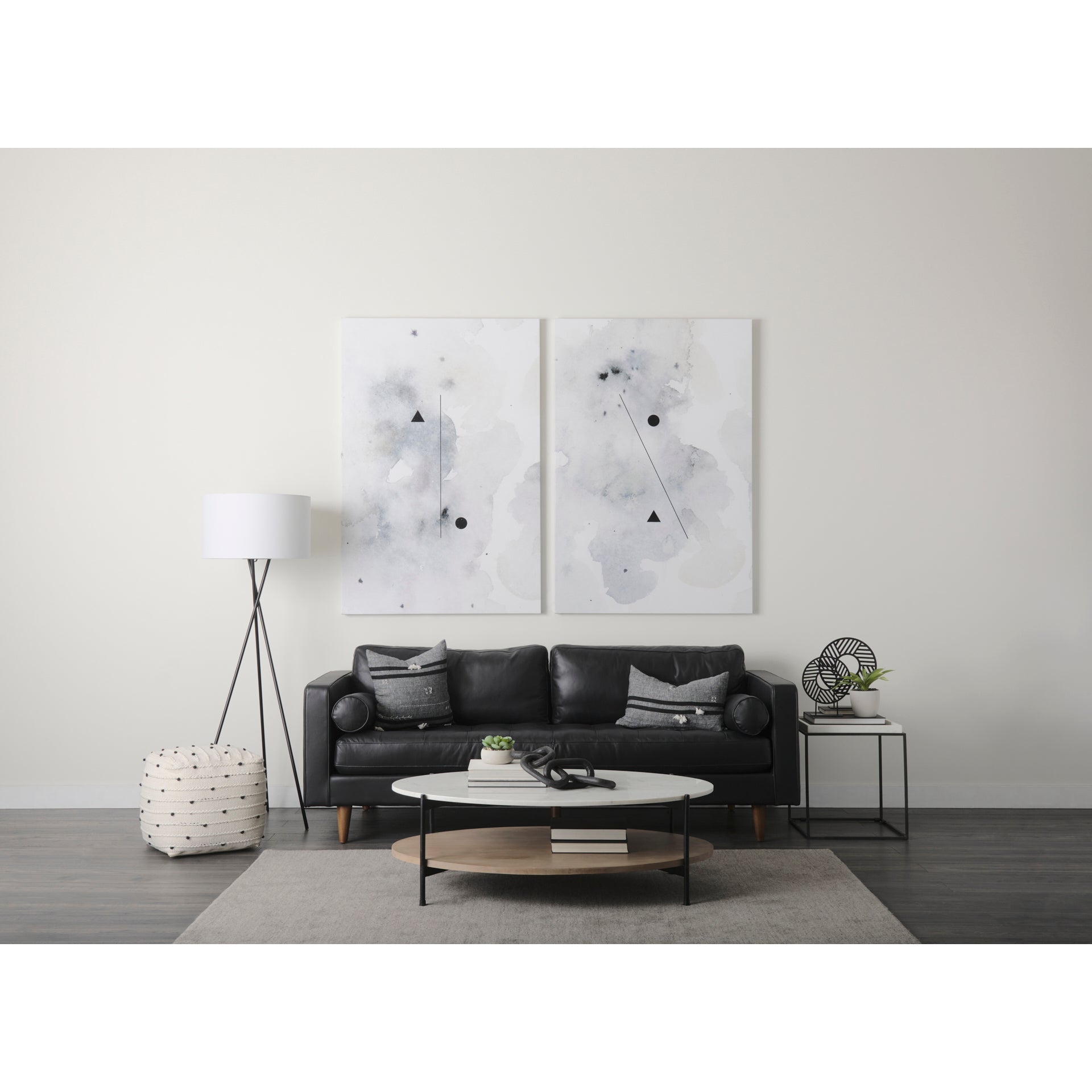 Mercana Amaira 16" x 16" x 16" Pouf